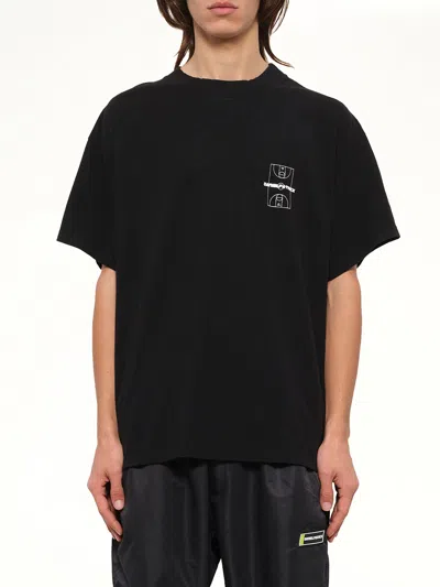Daniel Patrick Dp Court T-shirt In Black