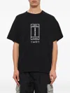 Daniel Patrick Rolling Hills Logo-print T-shirt In Black