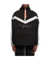 Daniel Patrick Striped Trimmed Casual Jacket In Black