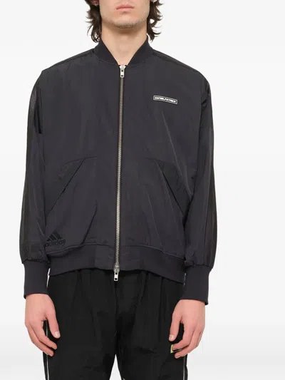 Daniel Patrick X Adidas Logo-patch Zip-up Jacket In Blue