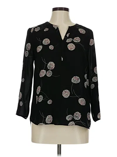 Pre-owned Daniel Rainn 3/4 Sleeve Blouse In Black