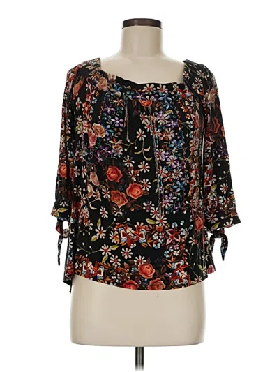 Pre-owned Daniel Rainn 3/4 Sleeve T-shirt In Black
