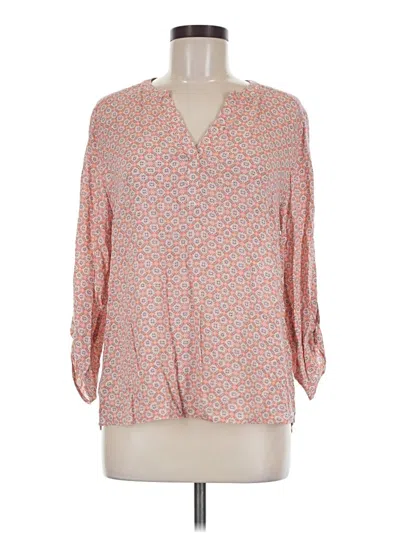 Pre-owned Daniel Rainn 3/4 Sleeve T-shirt In Pink