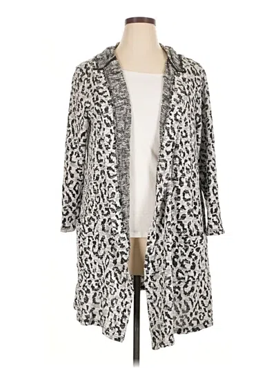 Pre-owned Daniel Rainn Cardigan Sweater In Gray