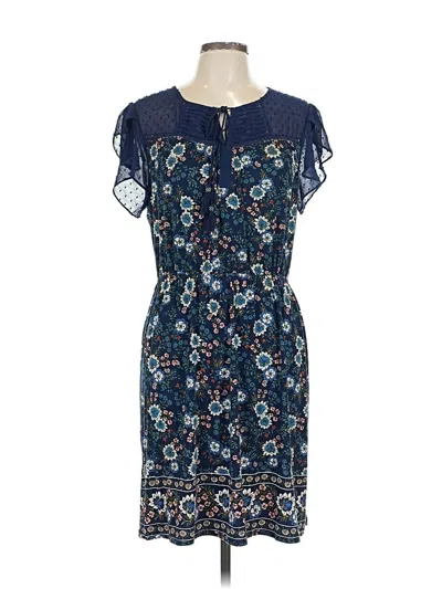 Pre-owned Daniel Rainn Casual Dress In Blue