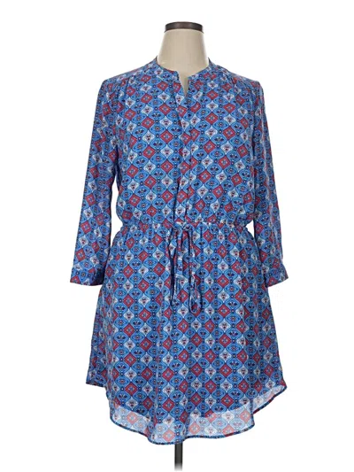 Pre-owned Daniel Rainn Casual Dress In Blue