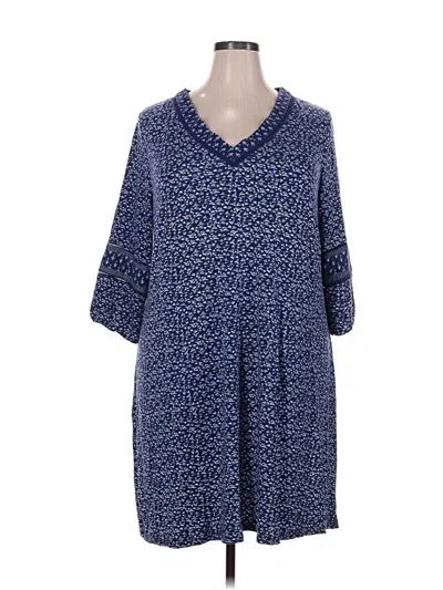 Pre-owned Daniel Rainn Casual Dress In Blue