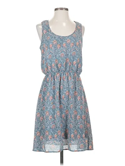 Pre-owned Daniel Rainn Casual Dress In Blue