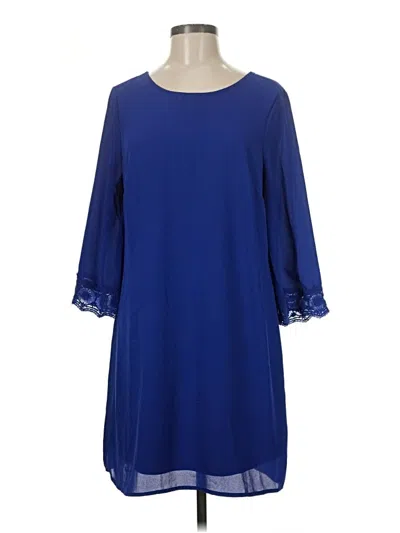 Pre-owned Daniel Rainn Casual Dress In Blue