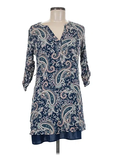 Pre-owned Daniel Rainn Casual Dress In Blue