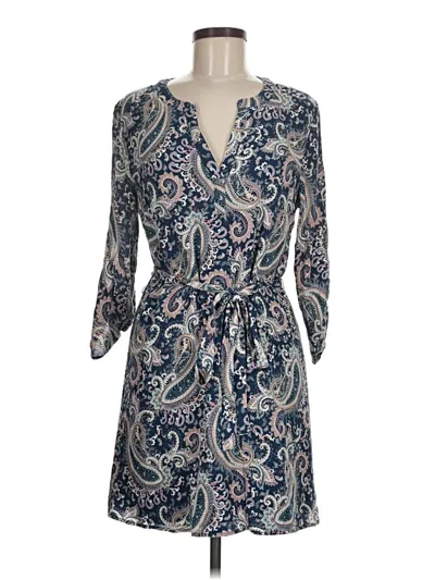 Pre-owned Daniel Rainn Casual Dress In Blue