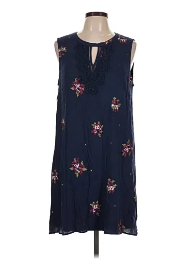 Pre-owned Daniel Rainn Casual Dress In Blue