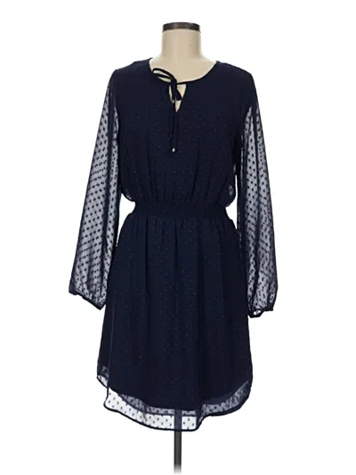Pre-owned Daniel Rainn Casual Dress In Blue