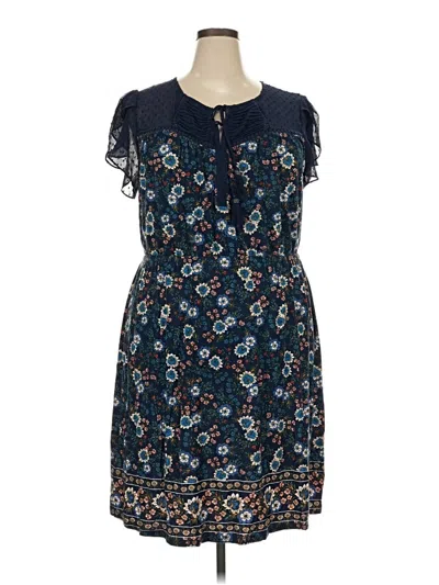 Pre-owned Daniel Rainn Casual Dress In Blue
