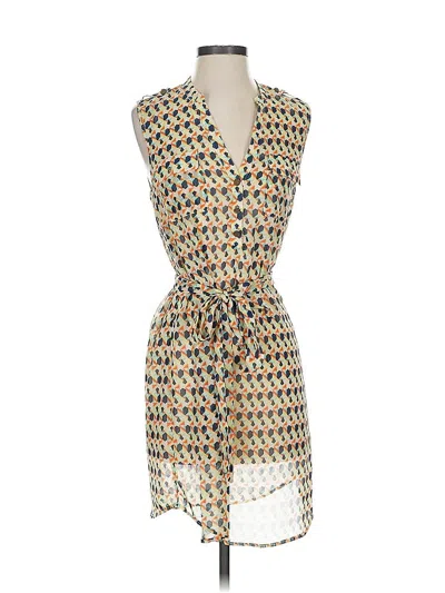 Pre-owned Daniel Rainn Casual Dress In Brown