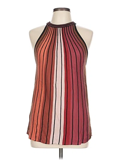 Pre-owned Daniel Rainn Casual Dress In Burgundy