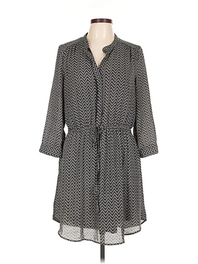 Pre-owned Daniel Rainn Casual Dress In Gray