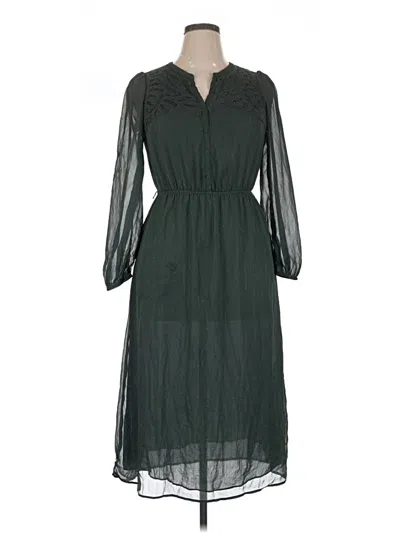 Pre-owned Daniel Rainn Casual Dress In Green