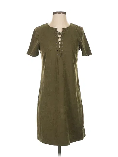 Pre-owned Daniel Rainn Casual Dress In Green