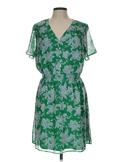 Pre-owned Daniel Rainn Casual Dress In Green