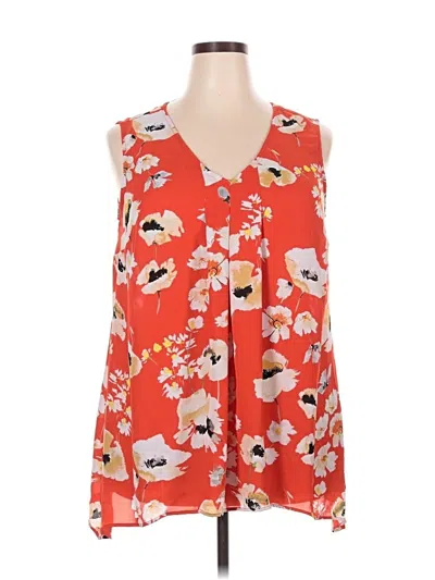 Pre-owned Daniel Rainn Casual Dress In Orange