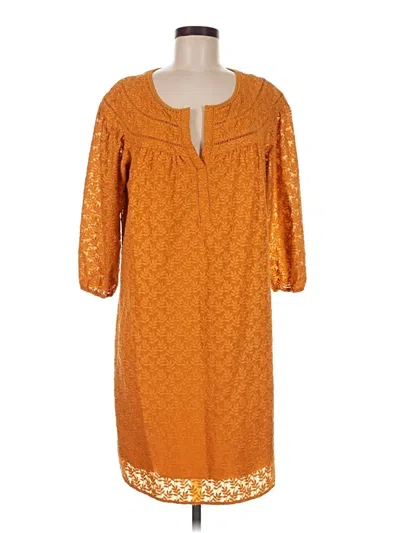 Pre-owned Daniel Rainn Casual Dress In Orange