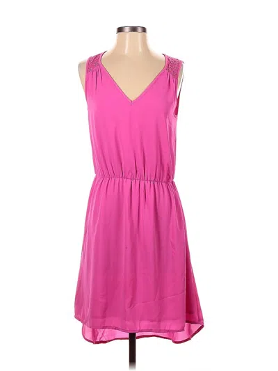 Pre-owned Daniel Rainn Casual Dress In Pink