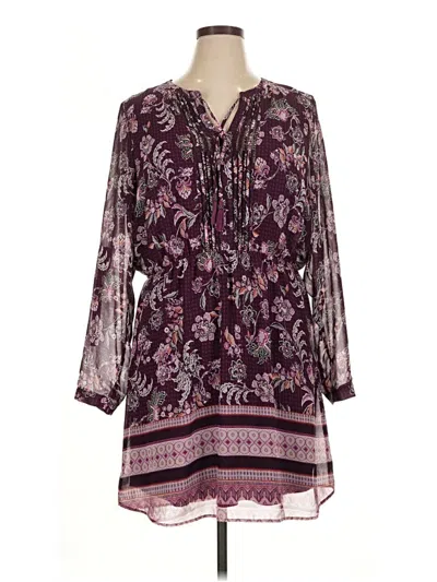 Pre-owned Daniel Rainn Casual Dress In Purple