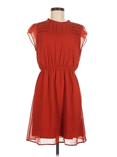 Pre-owned Daniel Rainn Casual Dress In Red