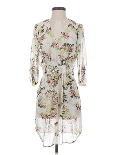 Pre-owned Daniel Rainn Cocktail Dress In Ivory