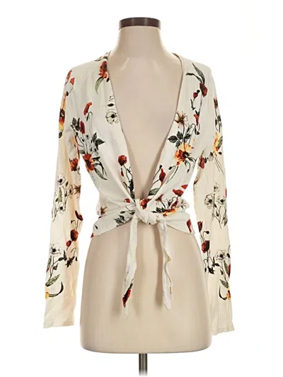 Pre-owned Daniel Rainn Kimono In Ivory