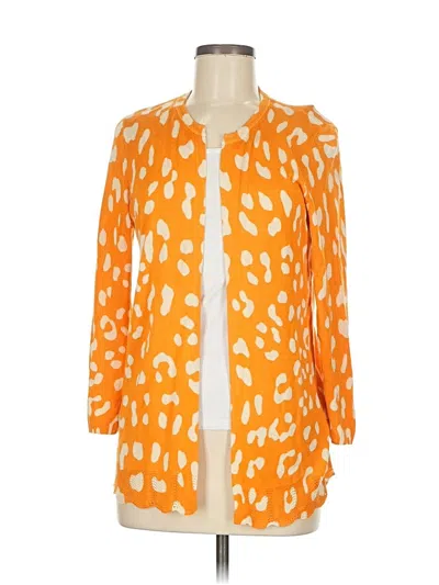 Pre-owned Daniel Rainn Kimono In Orange