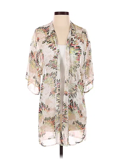 Pre-owned Daniel Rainn Kimono In White