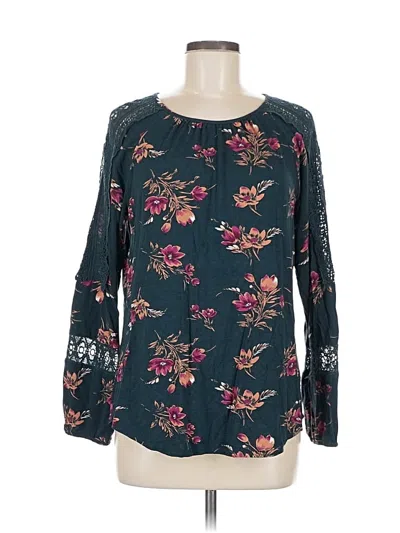 Pre-owned Daniel Rainn Long Sleeve T-shirt In Blue