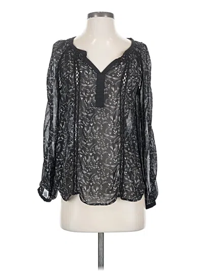 Pre-owned Daniel Rainn Long Sleeve T-shirt In Silver