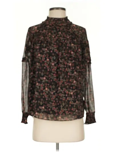 Pre-owned Daniel Rainn Long Sleeve Turtleneck In Brown