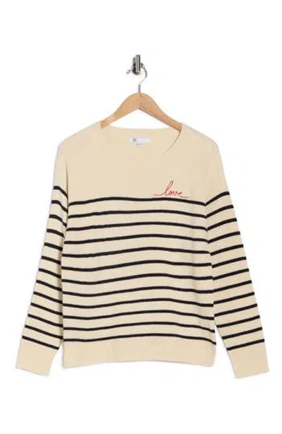 Daniel Rainn Love Sweater In Neutral