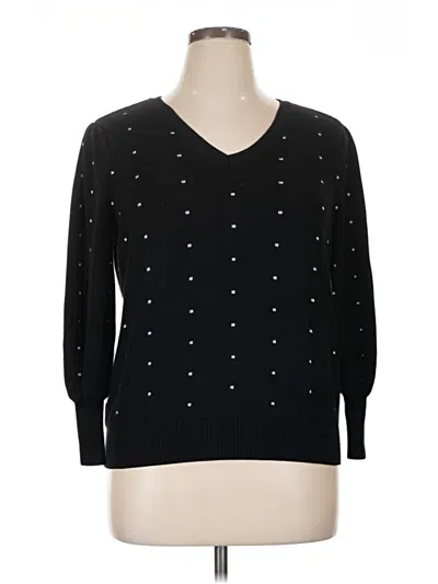 Pre-owned Daniel Rainn Pullover Sweater In Black