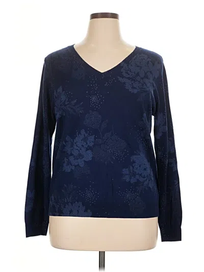 Pre-owned Daniel Rainn Pullover Sweater In Blue