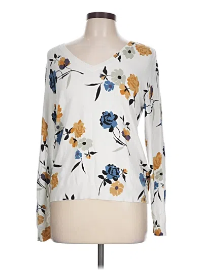 Pre-owned Daniel Rainn Pullover Sweater In Ivory