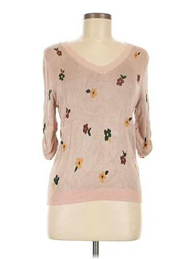 Pre-owned Daniel Rainn Pullover Sweater In Tan
