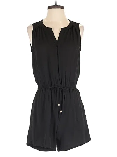 Pre-owned Daniel Rainn Romper In Black