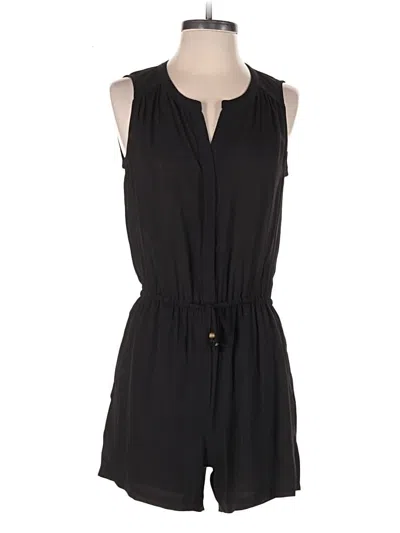 Pre-owned Daniel Rainn Romper In Black