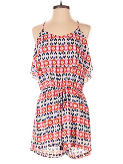 Pre-owned Daniel Rainn Romper In Red