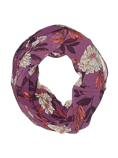 Pre-owned Daniel Rainn Scarf In Purple