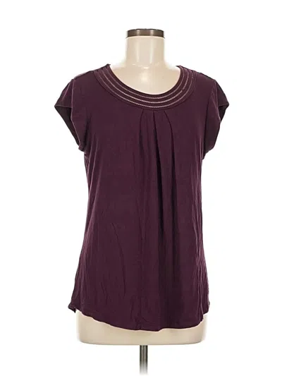 Pre-owned Daniel Rainn Short Sleeve T-shirt In Burgundy