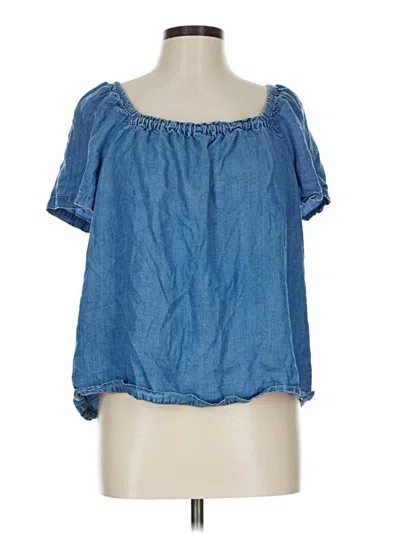 Pre-owned Daniel Rainn Short Sleeve T-shirt In Blue