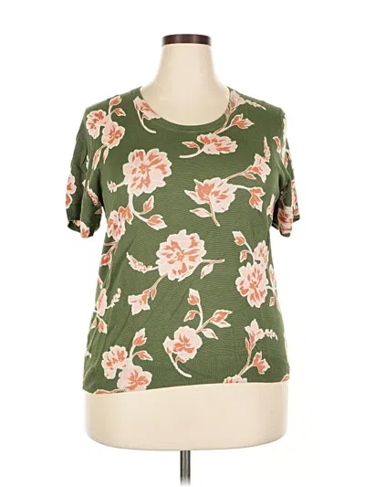 Pre-owned Daniel Rainn Short Sleeve T-shirt In Green