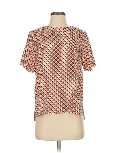 Pre-owned Daniel Rainn Short Sleeve T-shirt In Orange