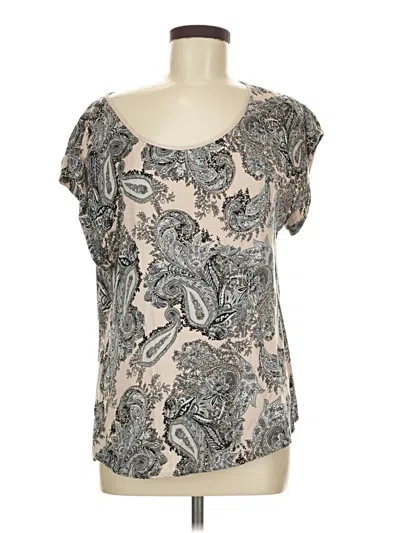 Pre-owned Daniel Rainn Short Sleeve T-shirt In Silver